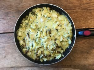 Truffade aardappel met knoflook en de allerlekkerte kaas